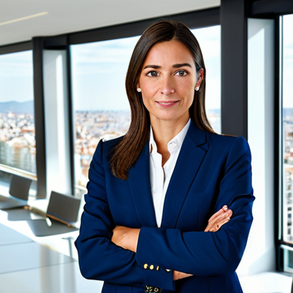 정보보안학 개인정보 유출 방지 - **

"A professional businesswoman, fully clothed in a tailored business suit, confidently presenting...