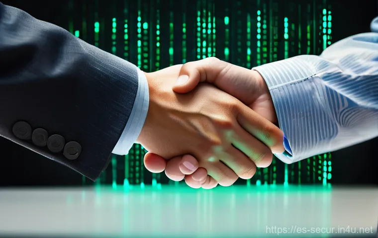 정보보안학 디지털 인증서 - **Prompt:** "A person of indeterminate gender, dressed in smart casual attire, is seated comfortably...